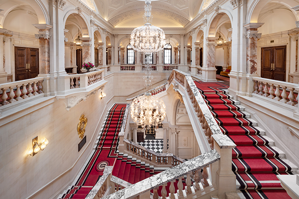 Raffles staircase