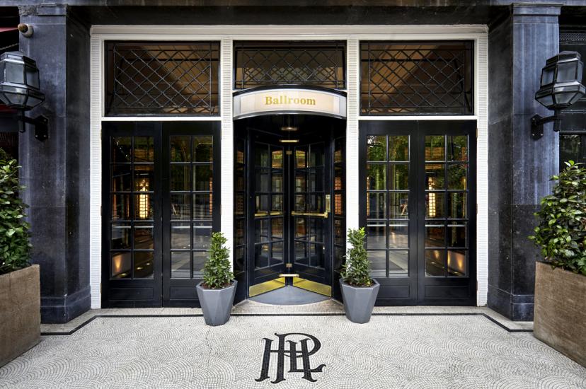 Ballroom entrance of the Sheraton Grand London Park Lane