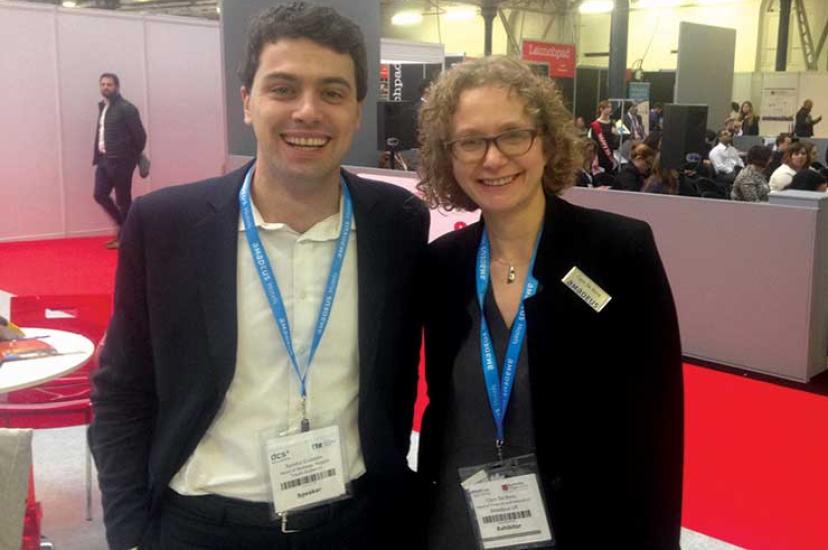 Amadeus’s Sandro Cuzzolin and Claire de Bono