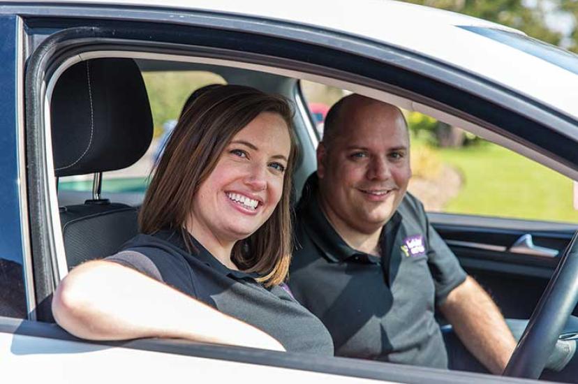 Claire and Stewart from Holiday Extras
