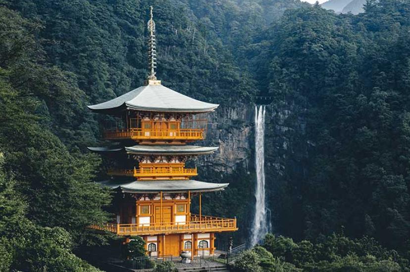 Traditional Japanese temple