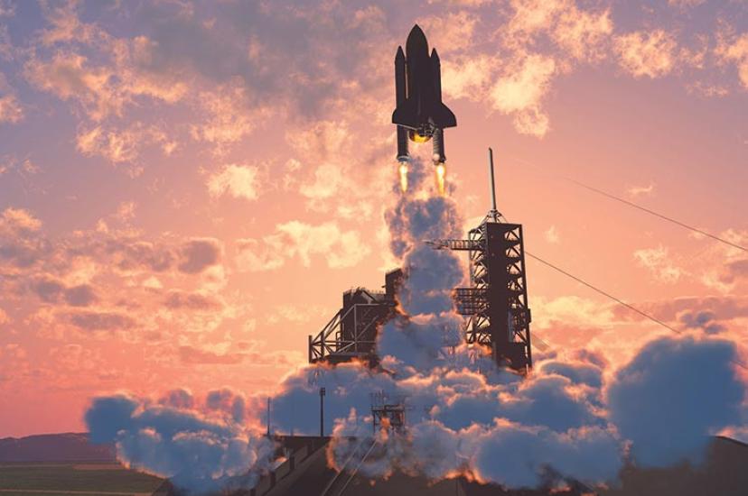 Space shuttle launch Florida
