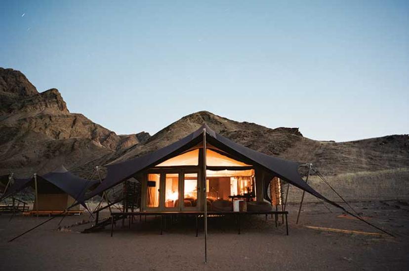 Hoanib Valley accommodation, Namibia