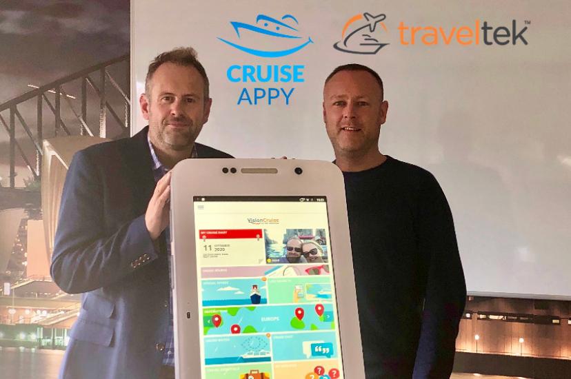 Each app will uniquely be branded to the style of the cruise retailer