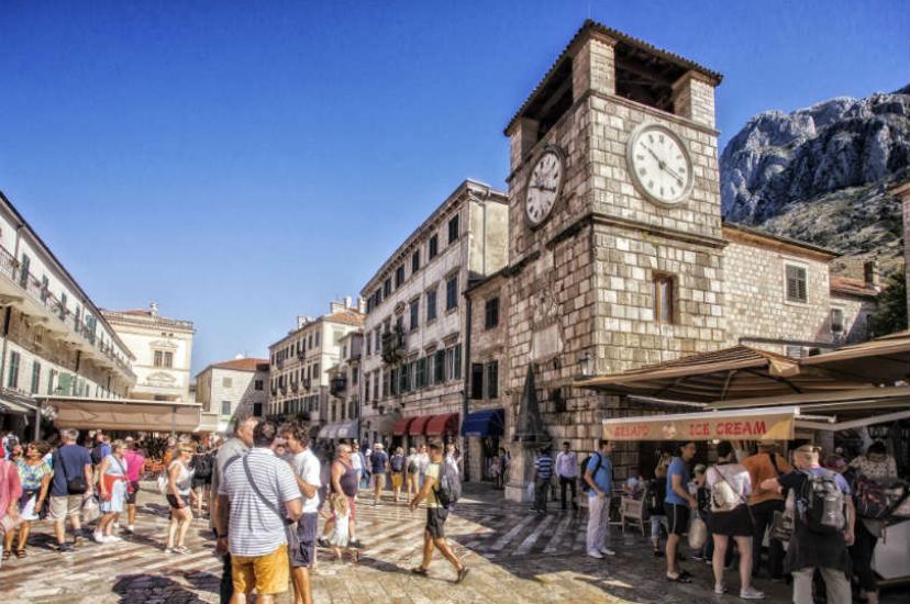 Kotor is located in a secluded part of the Gulf of Kotor