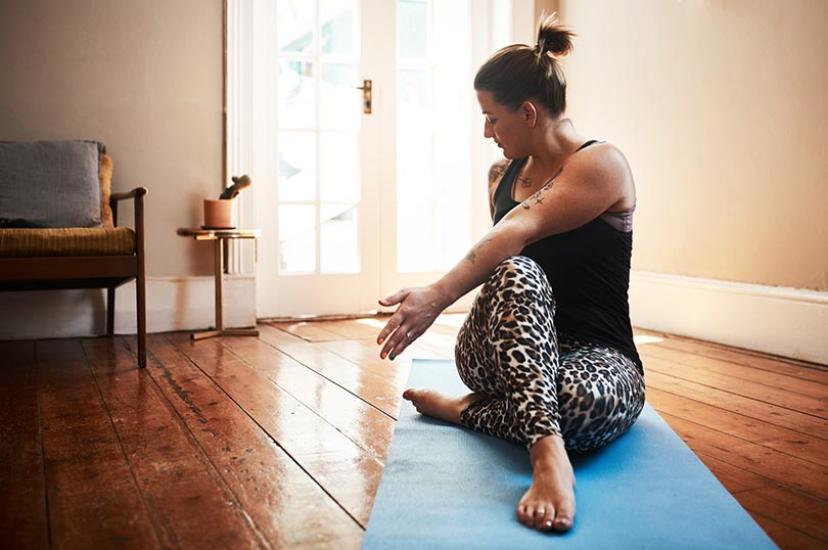Four stretches to combat neck and back pain when working from home