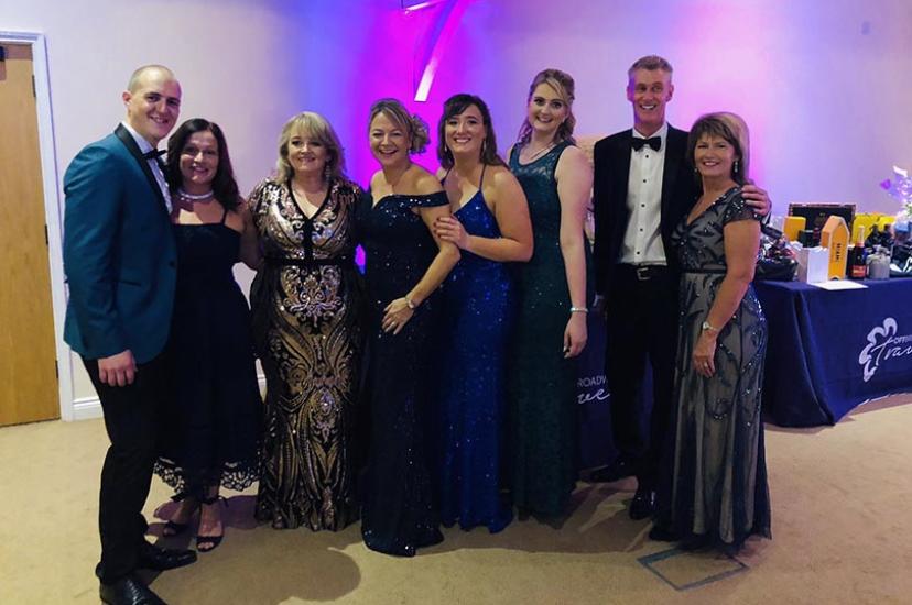 The Off Broadway Travel team at the agency's 21st birthday ball