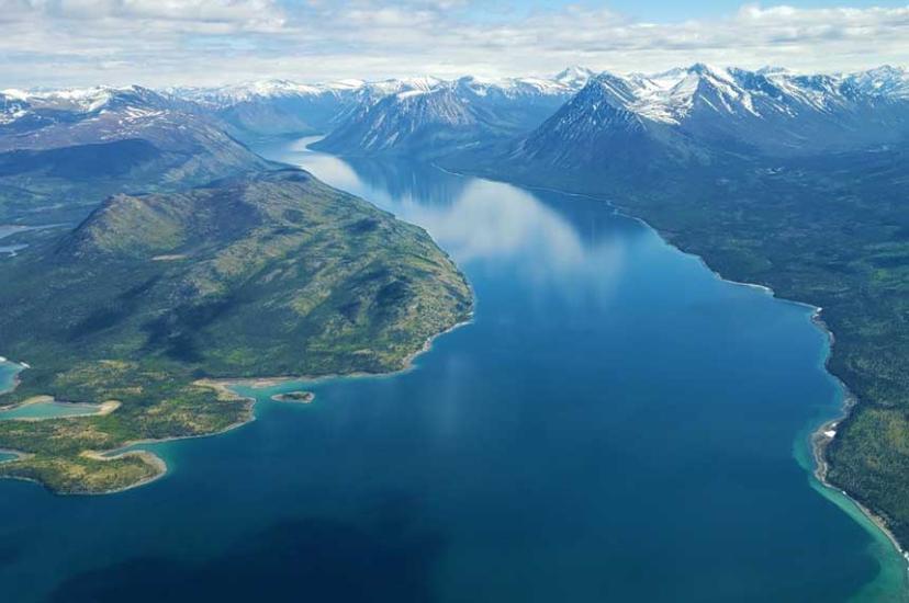 Kluane Glacier Air Tours Kusawa Lake, Yukon