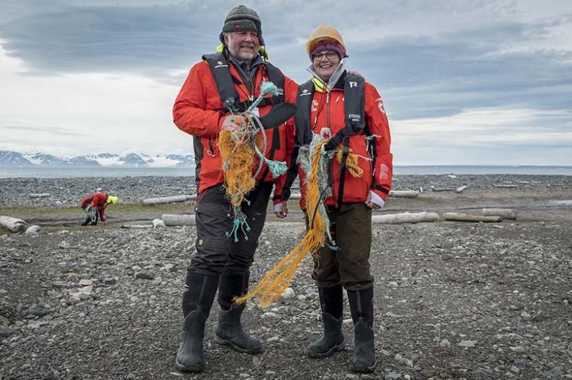 Hurtigruten has seen increased interest in its sustainability webpage. Photo by Andrea Klaussner