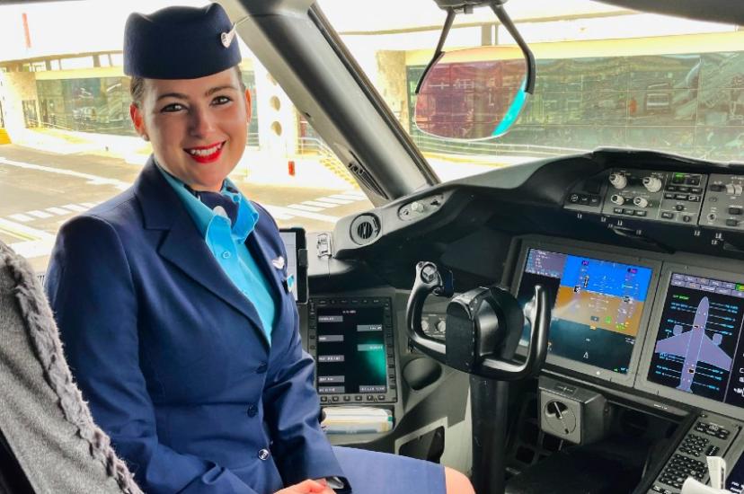 Cabin crew member Bridget is also engaged in Tui's sustainability steering group