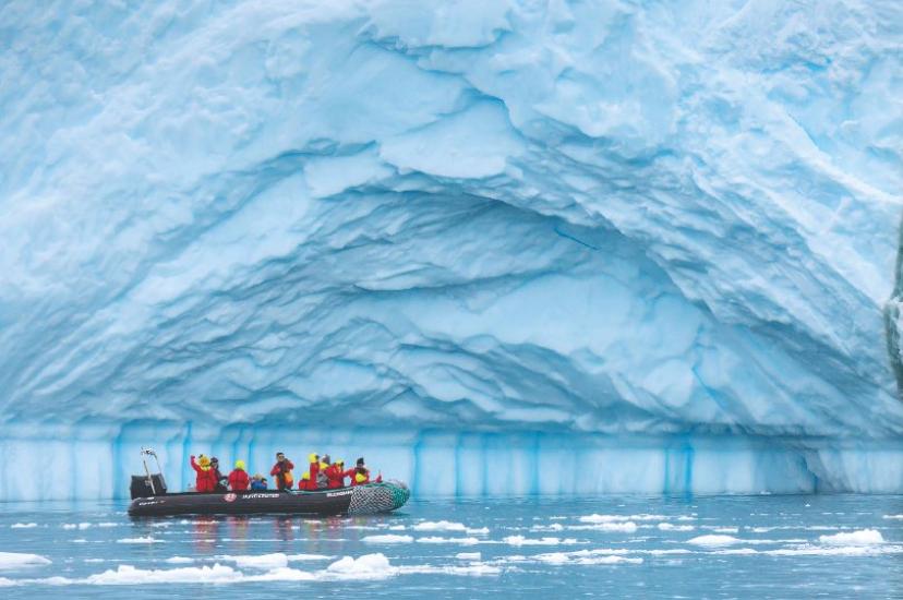 Antarctica is a very popular destination for the line. (Credit: Espen Mills)