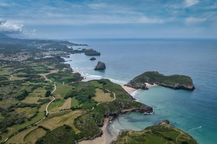 Little coves in Asturias are being washed away over winter and need to be refilled
