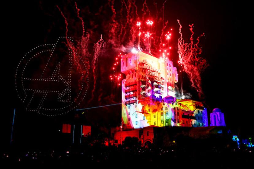 The new Avengers Power the Night show will run until 8 May 