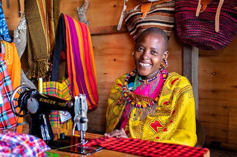The Intrepid Foundation supports Maasai people in the village of Tepesua in Kenya