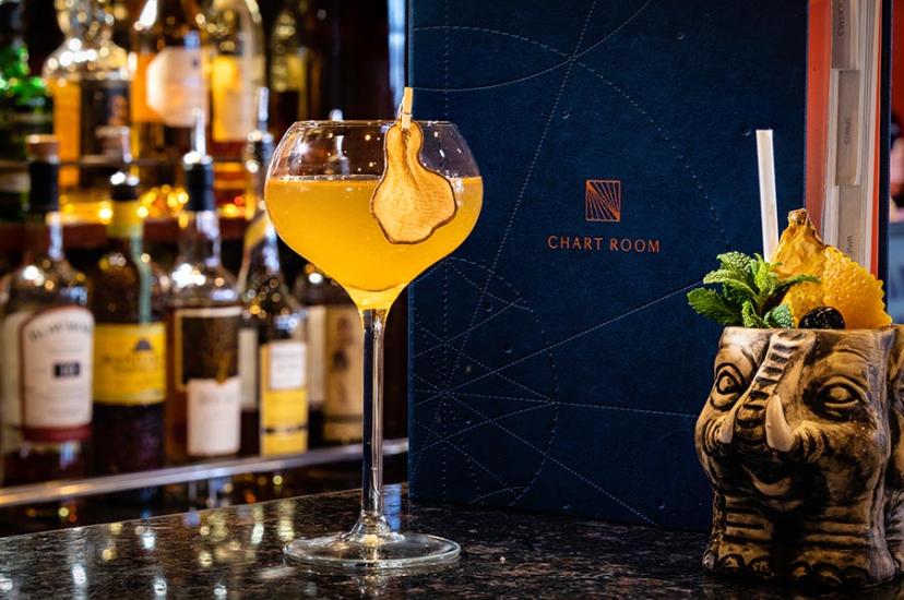 The Chart Room cocktails