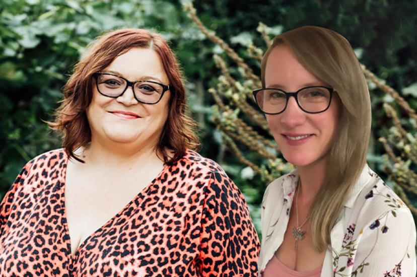 Emma Andrews and Esther Barnes