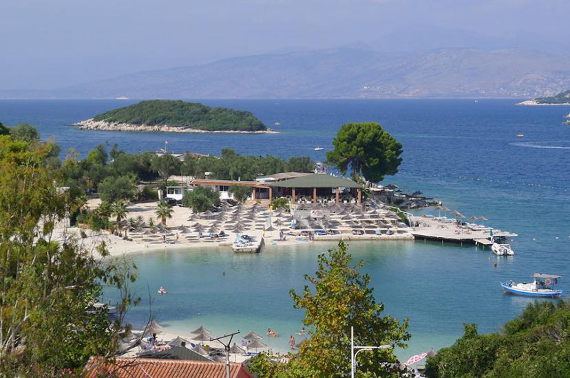 Albania beach resort