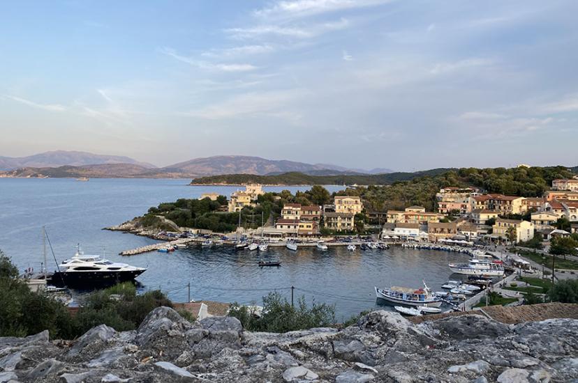 Kassiopi harbour