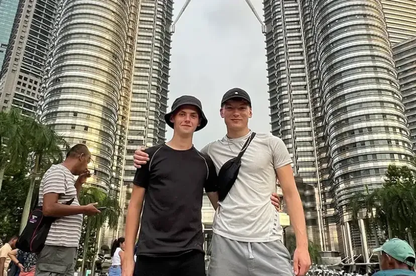 Alfie Watts and Owen Wood