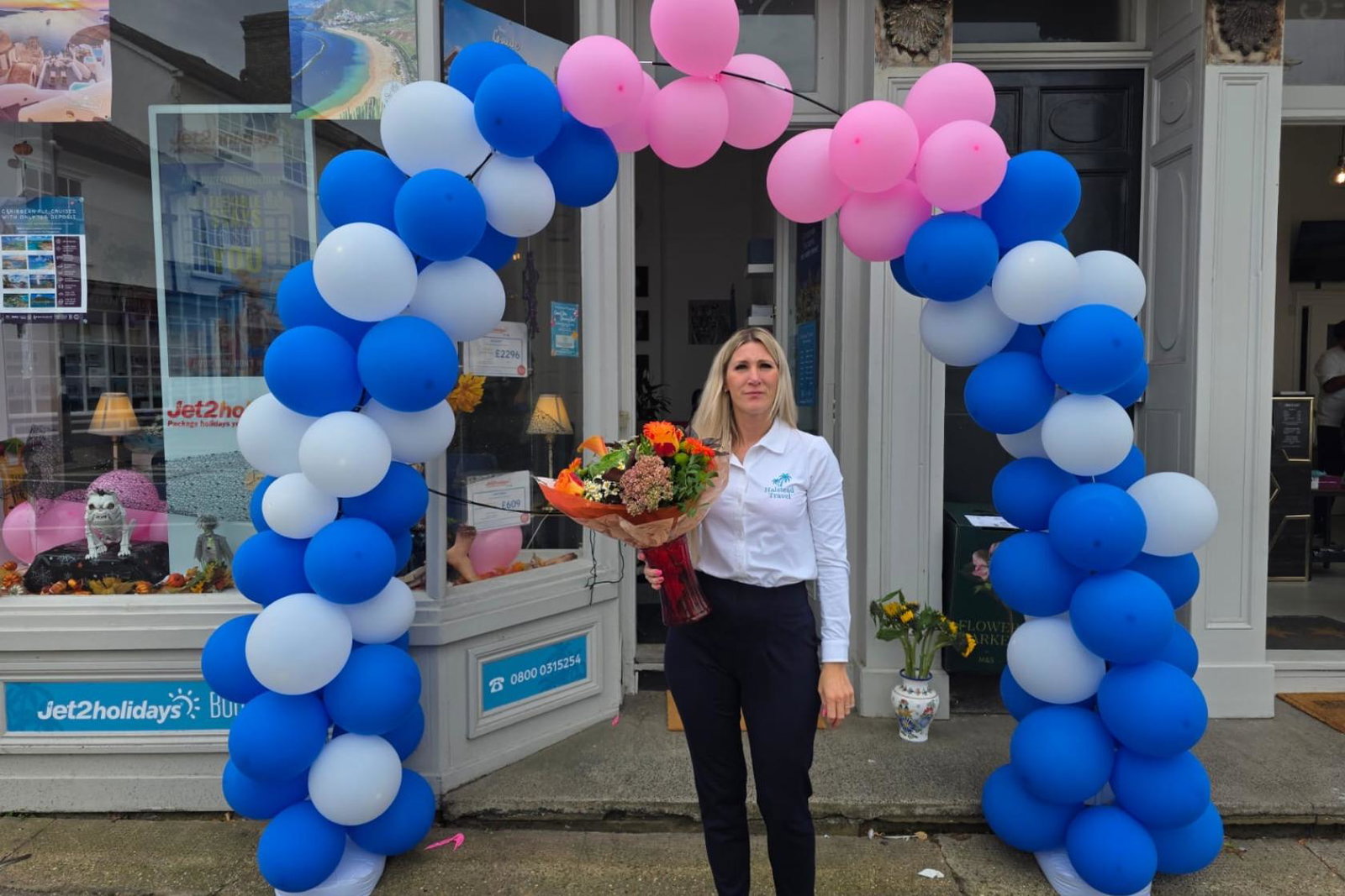 Halstead Travel owner Arline Sloan 