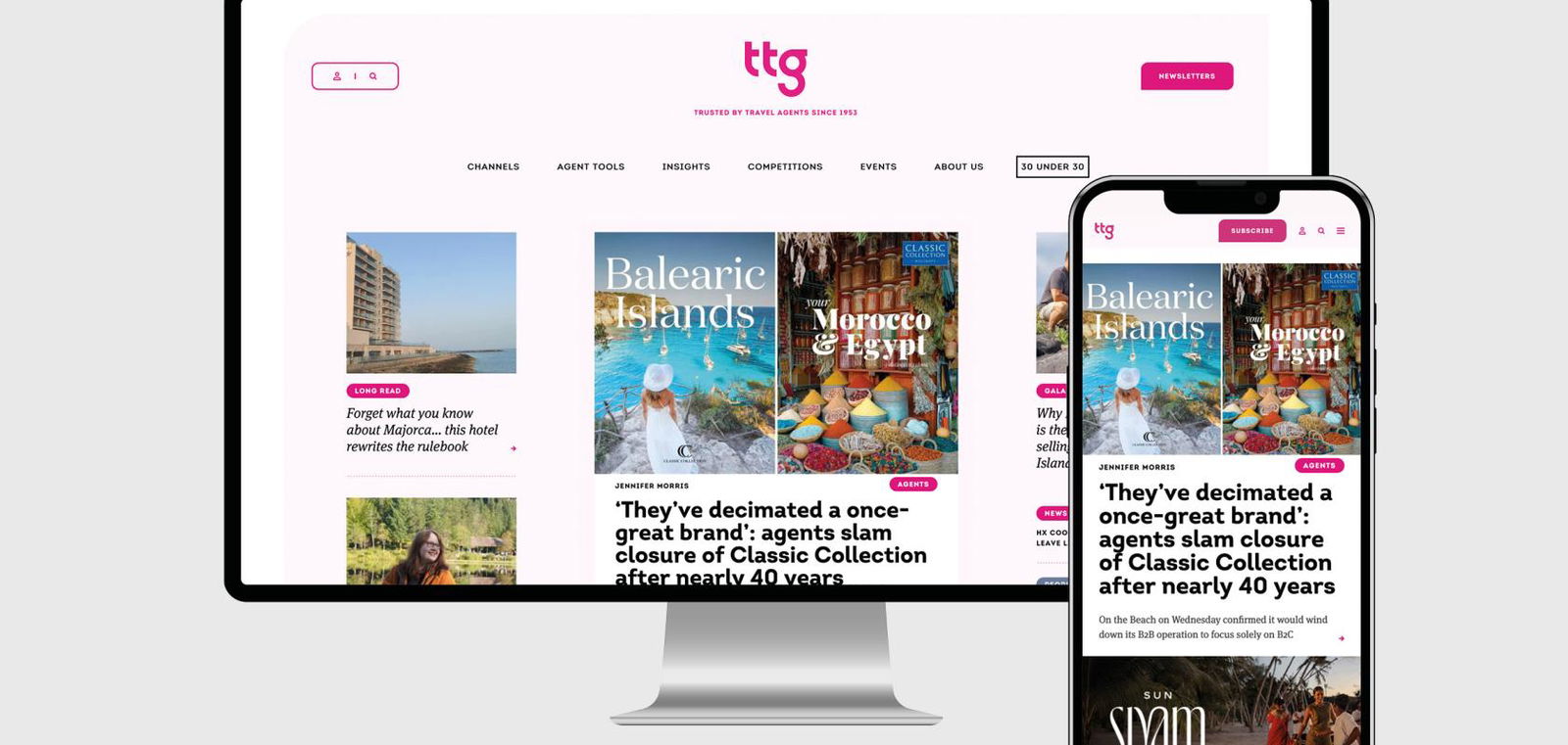 TTG has launched a new-look website