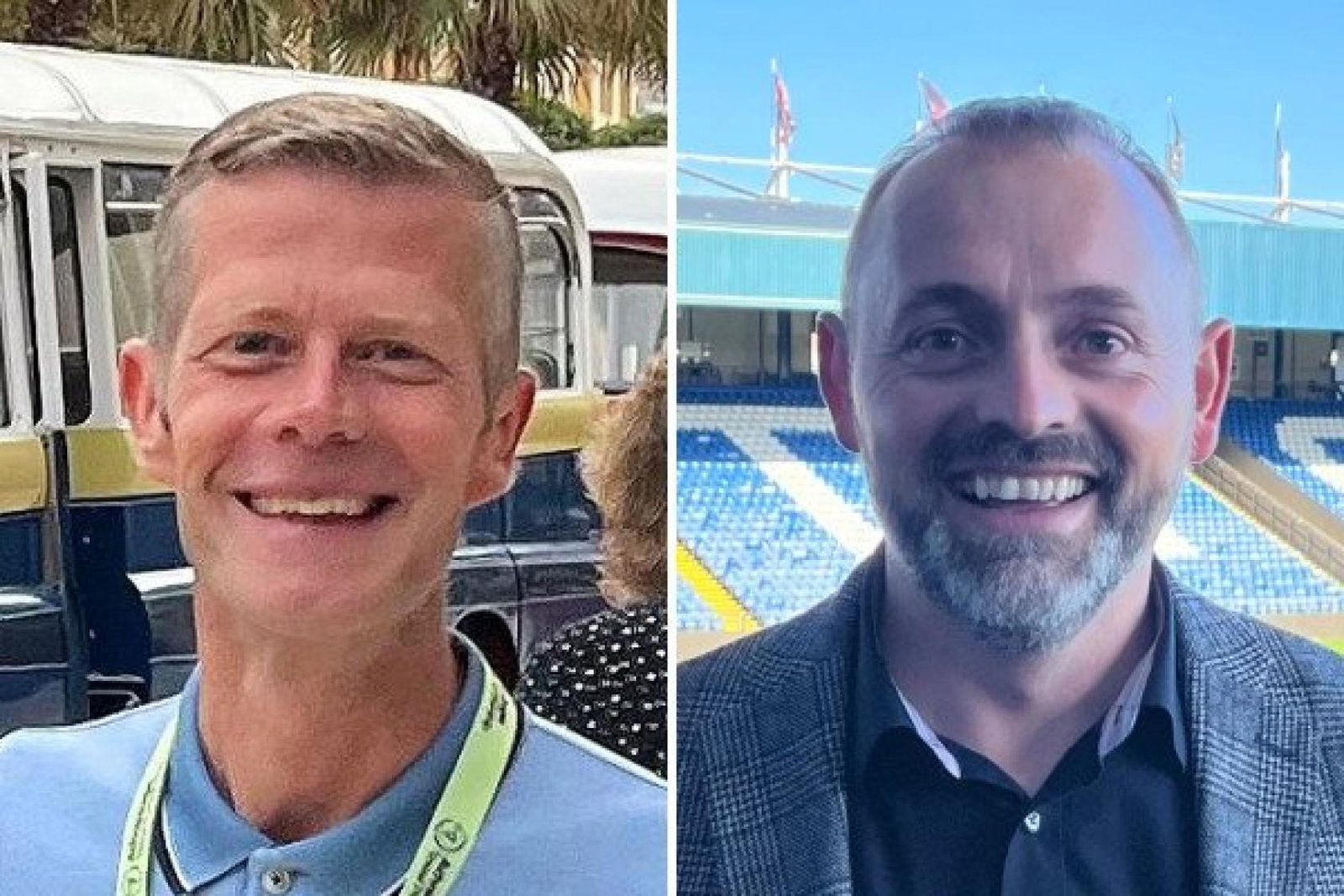 New Travel Holidays' Dale Sourbutts, pictured right, with new director Paul Foster, pictured left