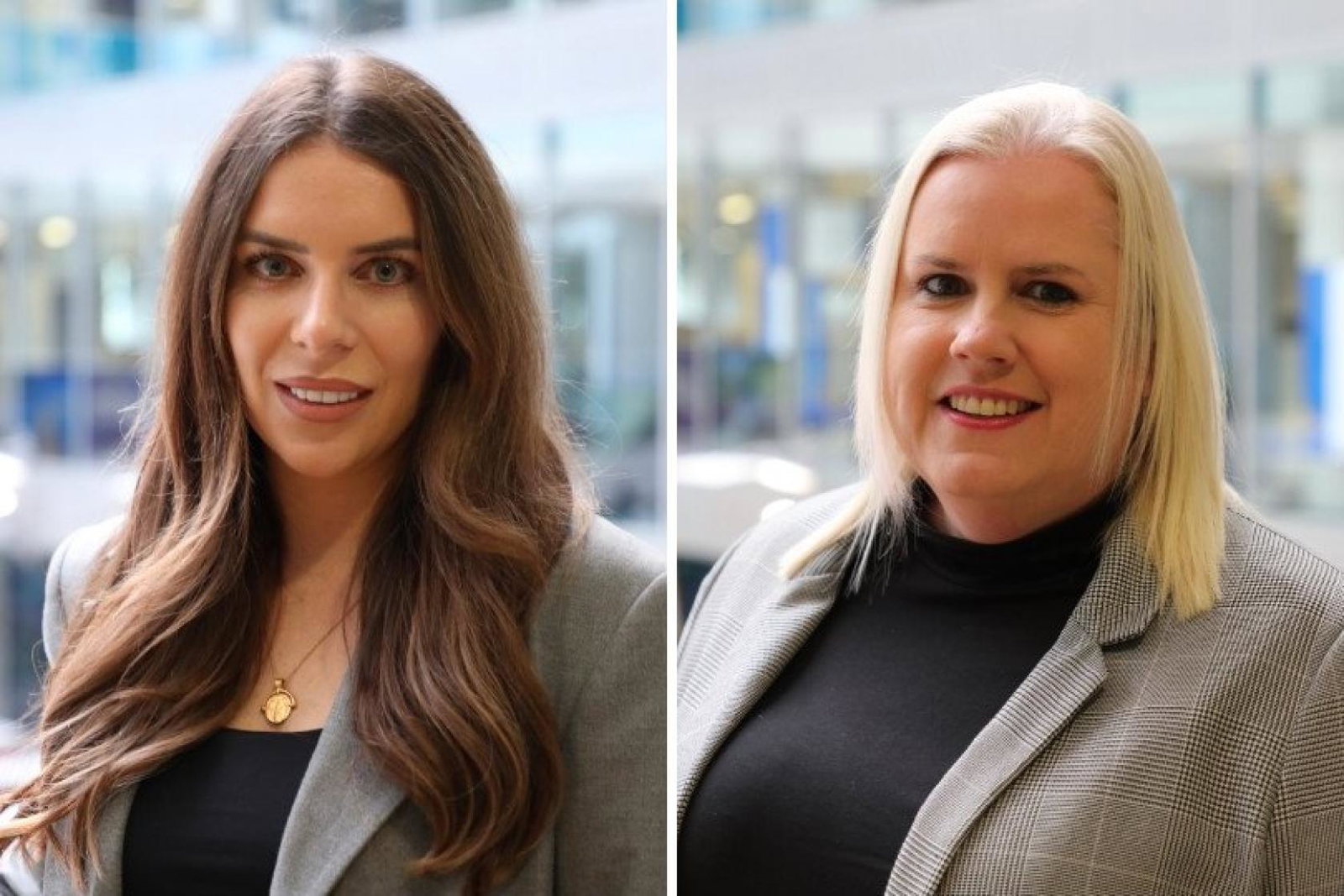 Seabourn's Charlotte Ireland pictured with colleague Claire Rose