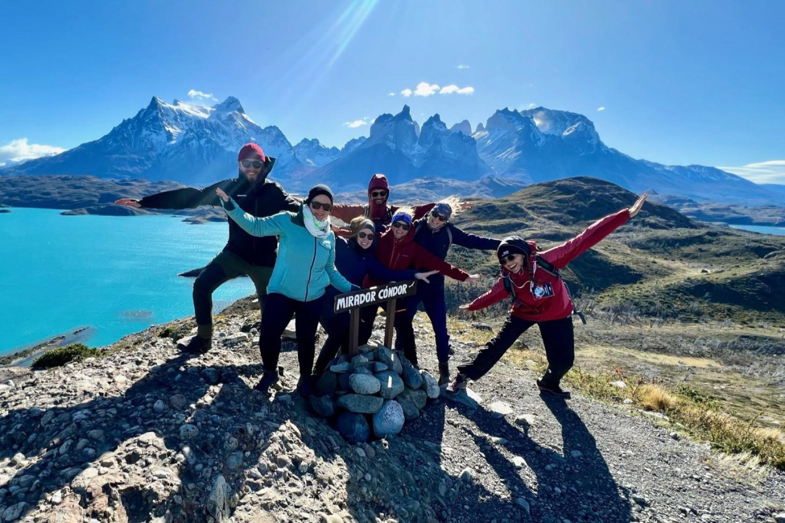 WeRoad travellers in Patagonia