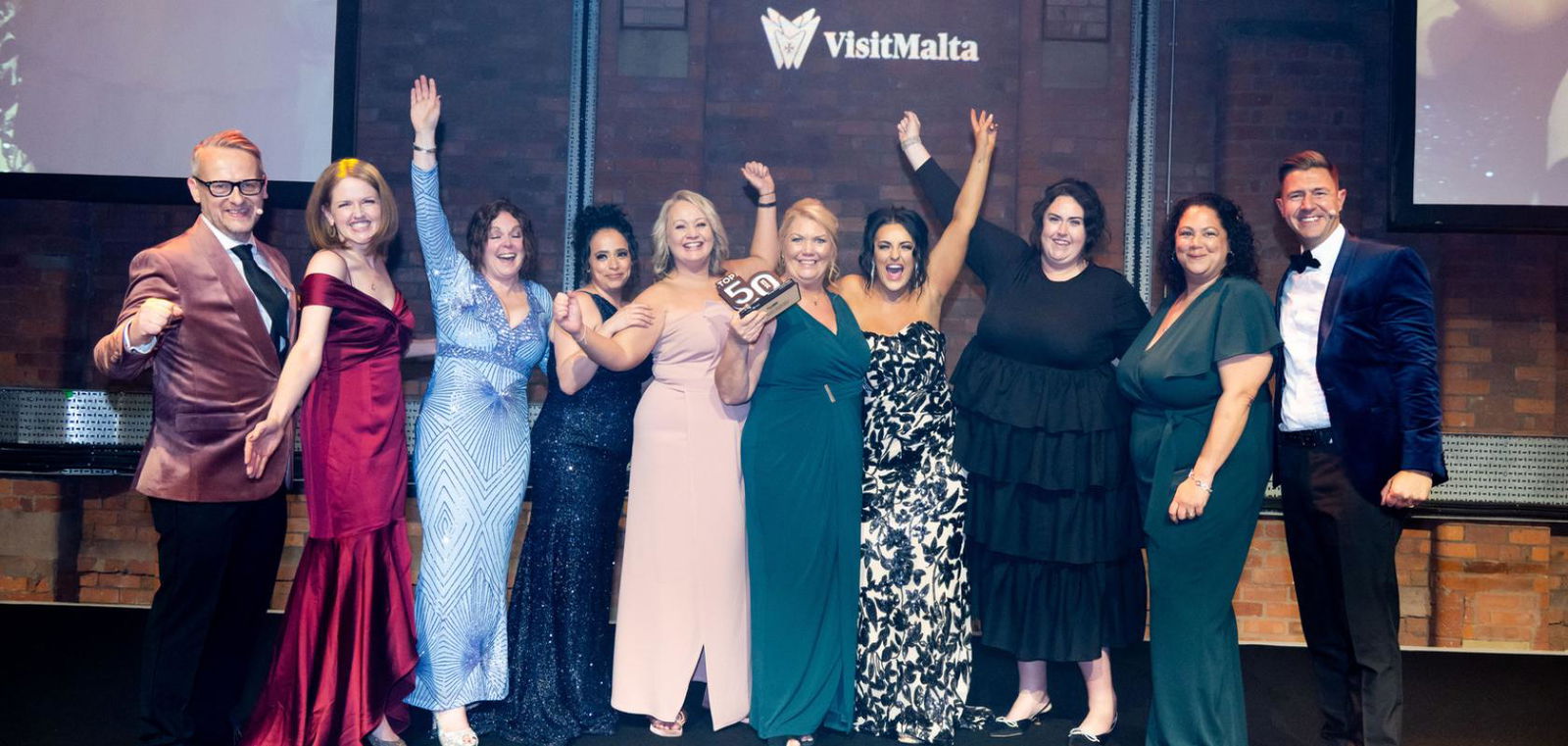 The team from Newport’s La Vida Travel were named the UK & Ireland’s No.1 Agency at Top 50 2025