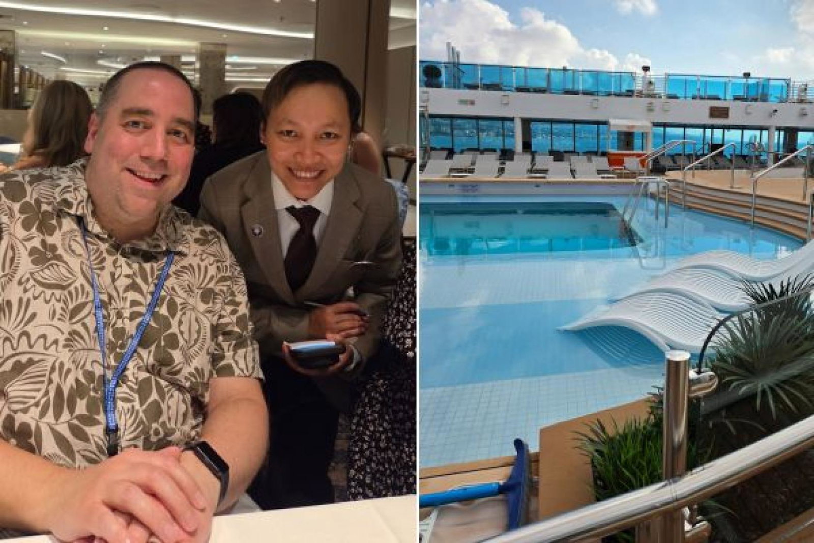 Martin Kindred-Langdon on Star Princess