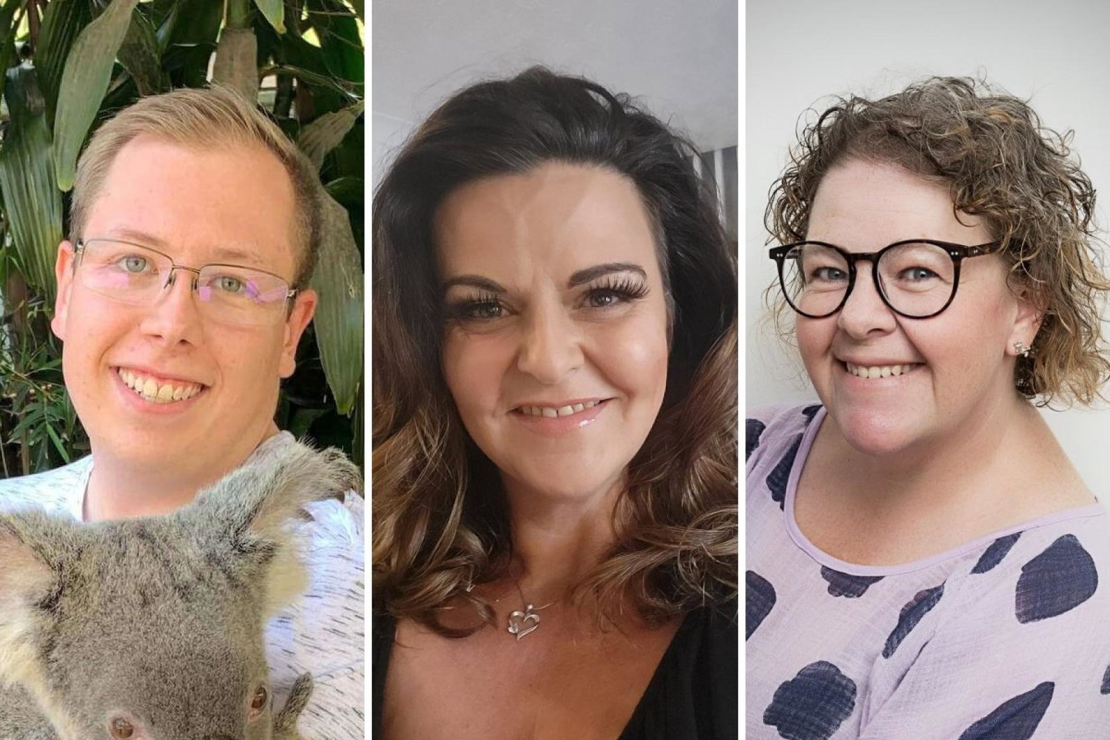 Ben Langsdale, Carol DeMartini and Helen Maltby