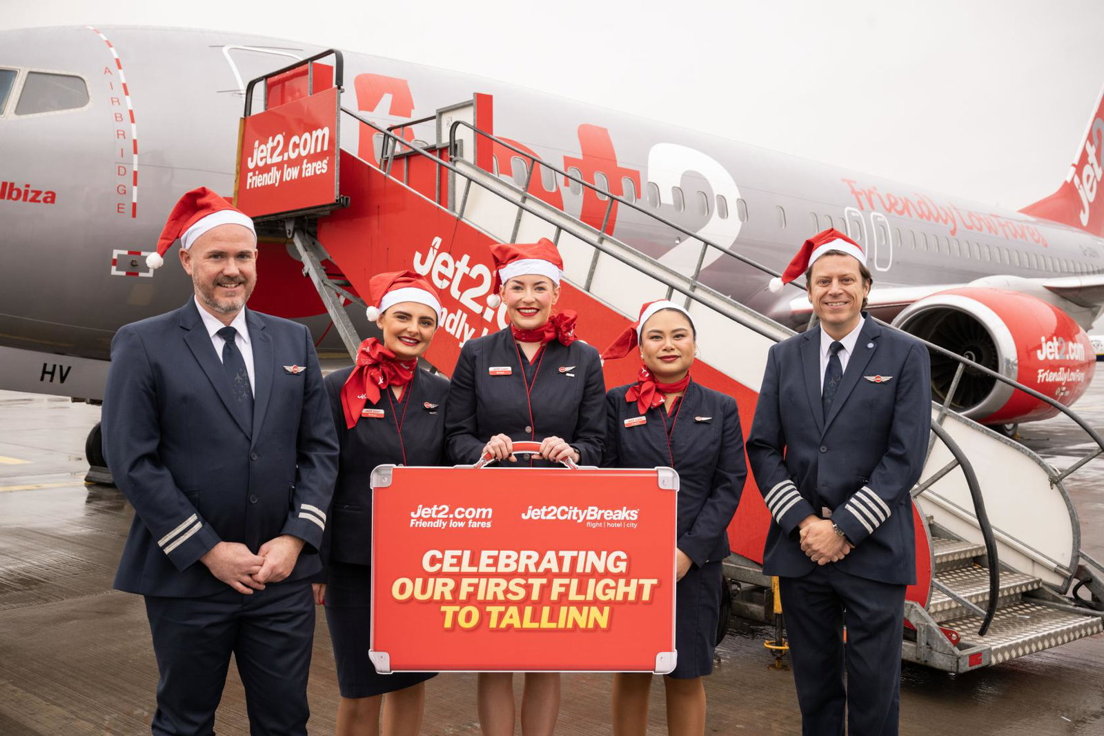 Jet2.com and Jet2CityBreaks' first flight to Tallinn takes off | TTG