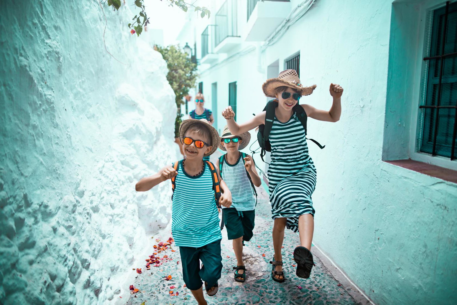 A family explore in the summer with easyJet holidays 