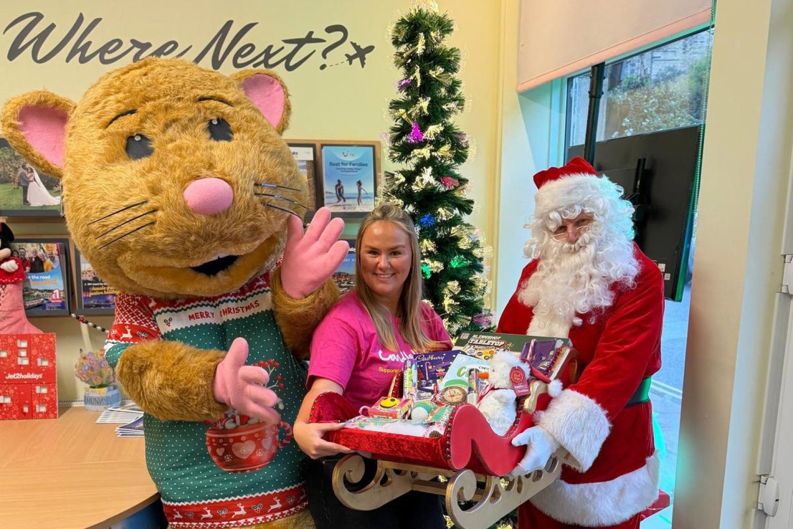 Holiday Hamster elf trail prize draw