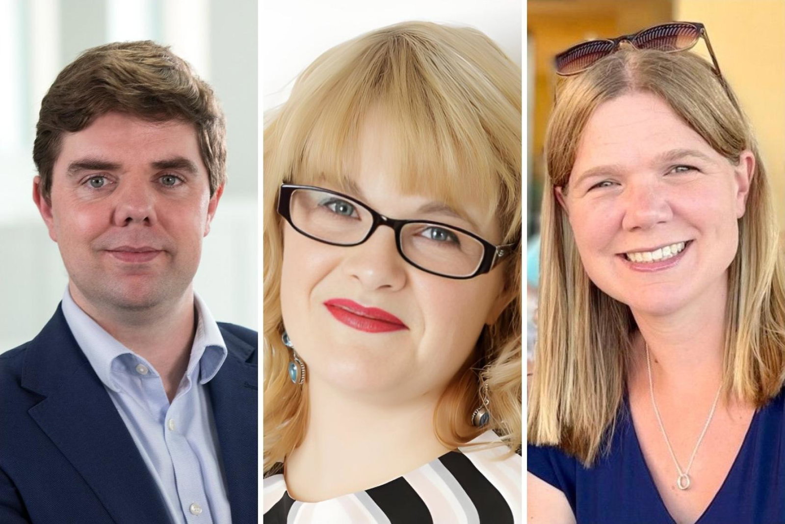 L-R: Luke Petherbridge (Abta), Samantha Bradbury (Abtot) and Christina Brazier (Aito)