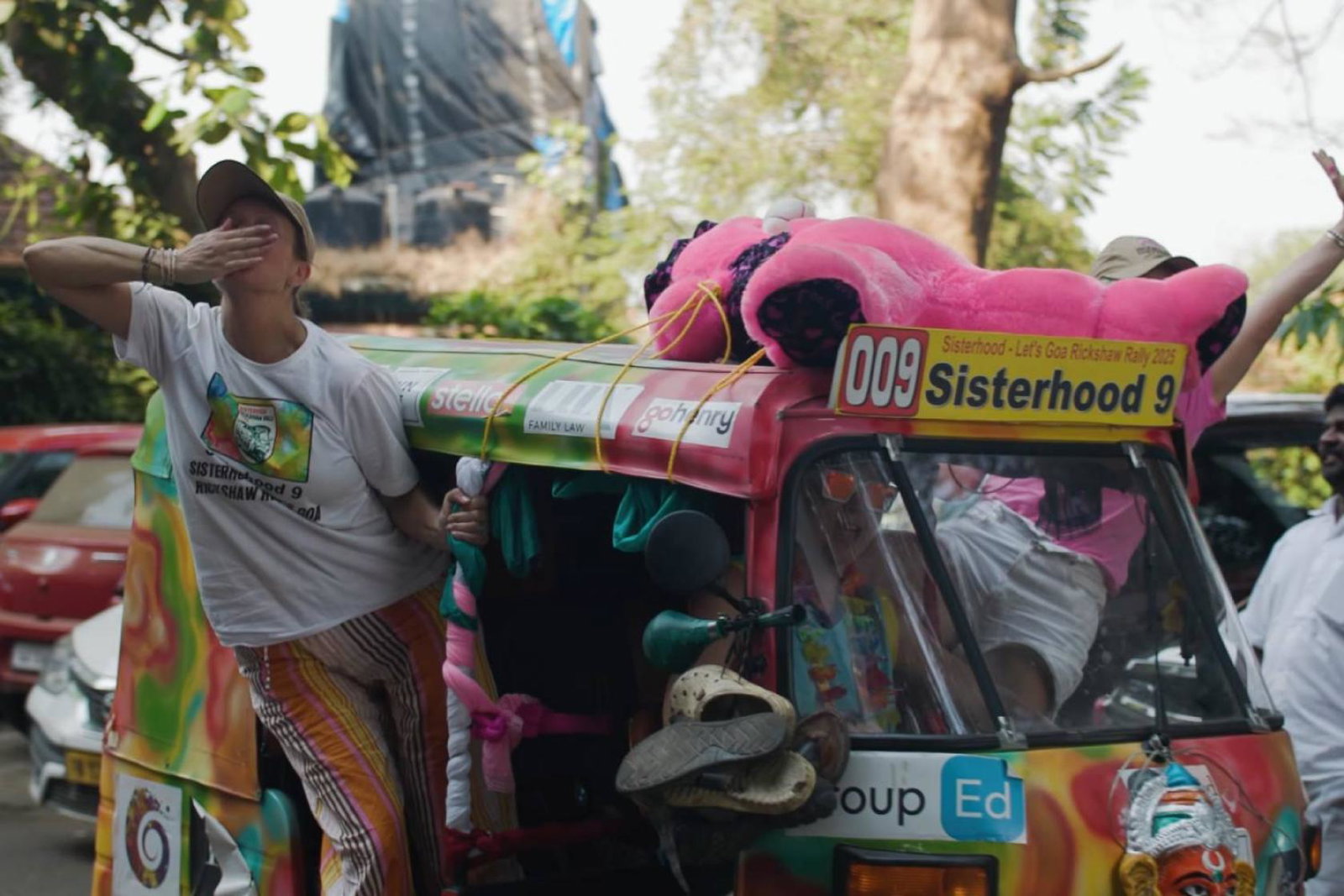 The Sisterhood's 2025 rickshaw rally across India 