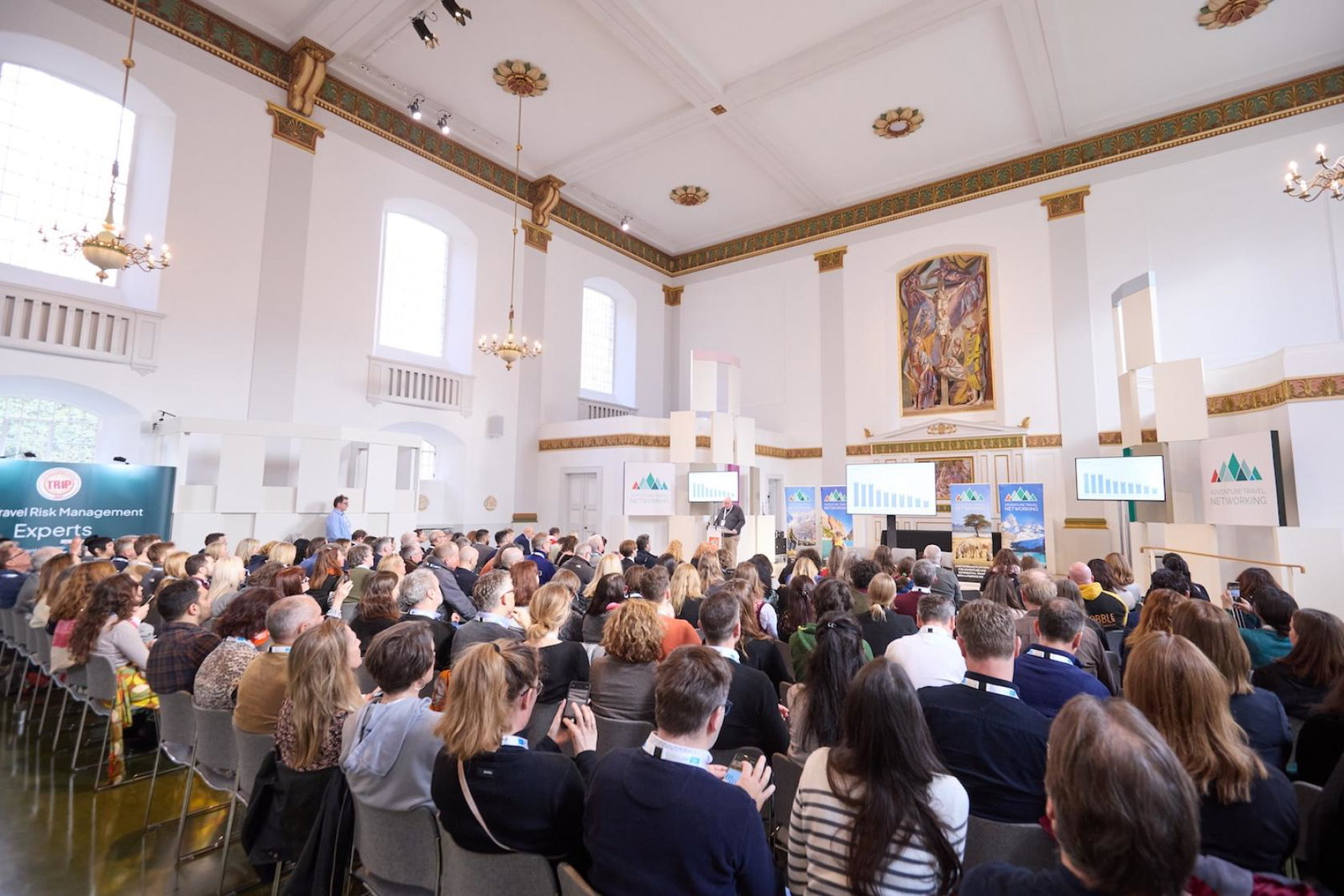 The audience at the Adventure Travel Networking Conference in 2025