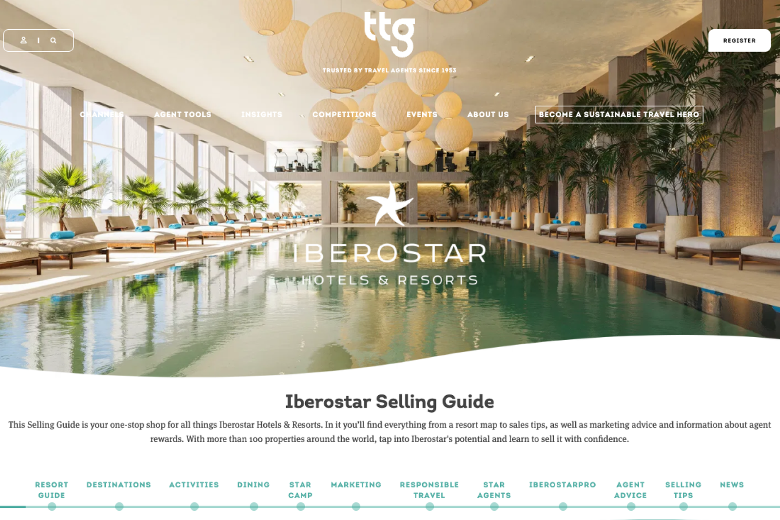 Iberostar Selling Guide screenshot