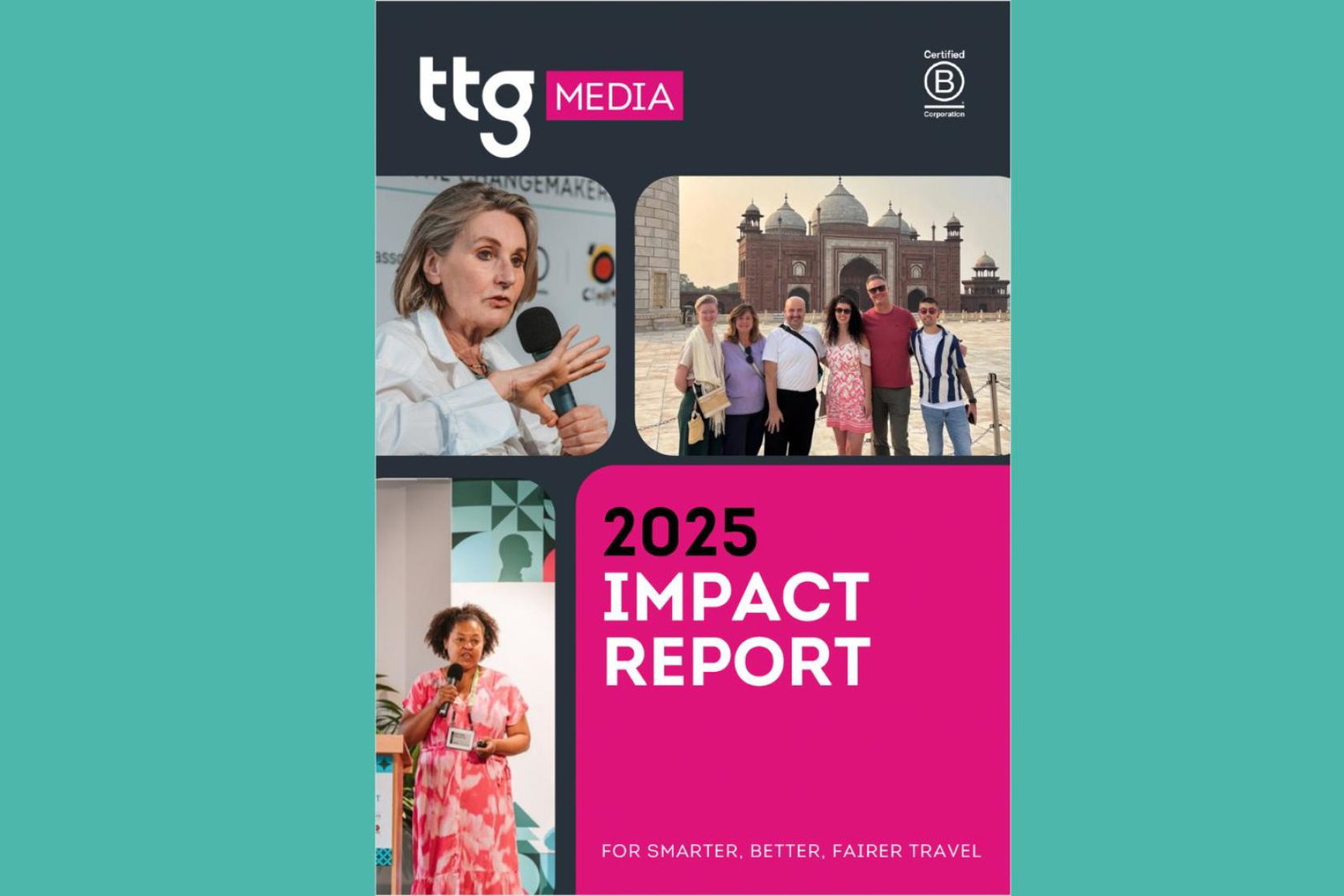 Front cover of TTG Media's Impact Report 2025