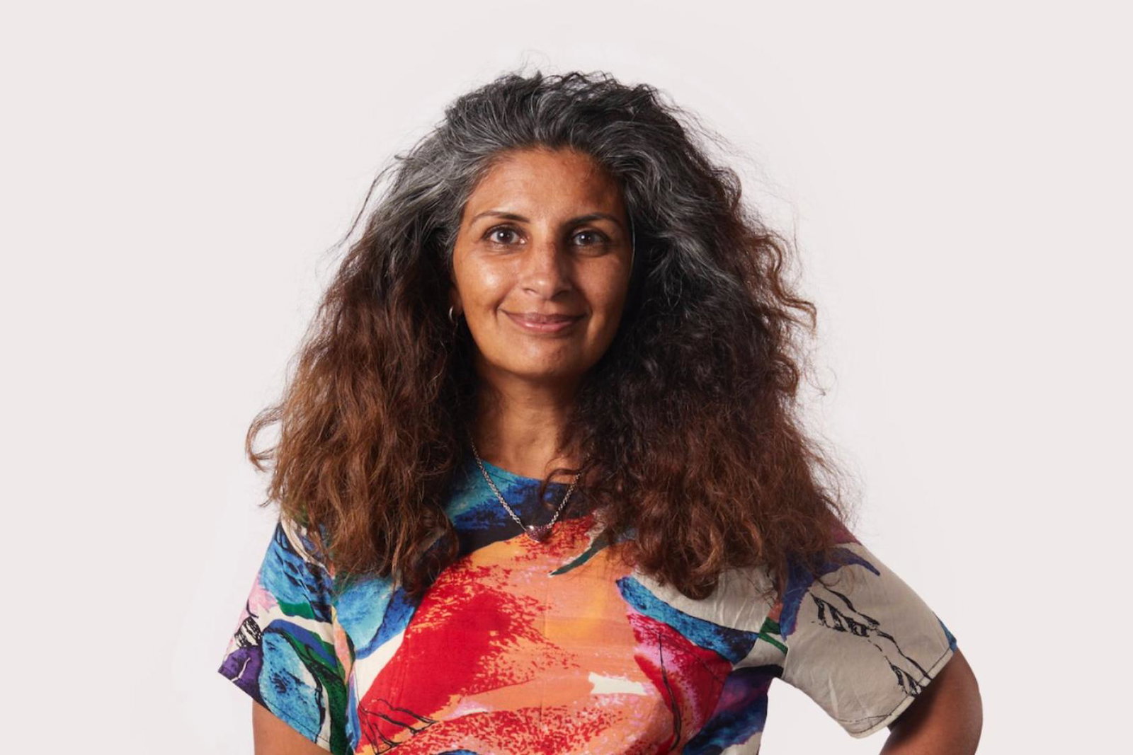 Woman smiling 