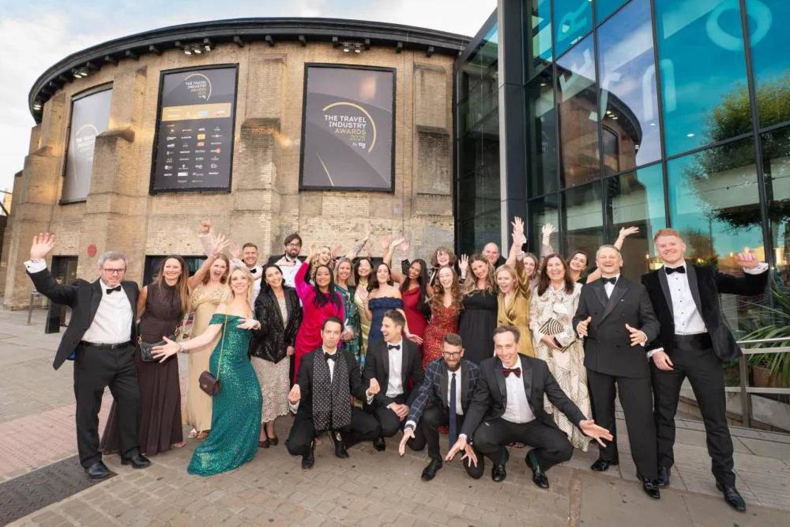 Team TTG pictured before the Travel Industry Awards 2025