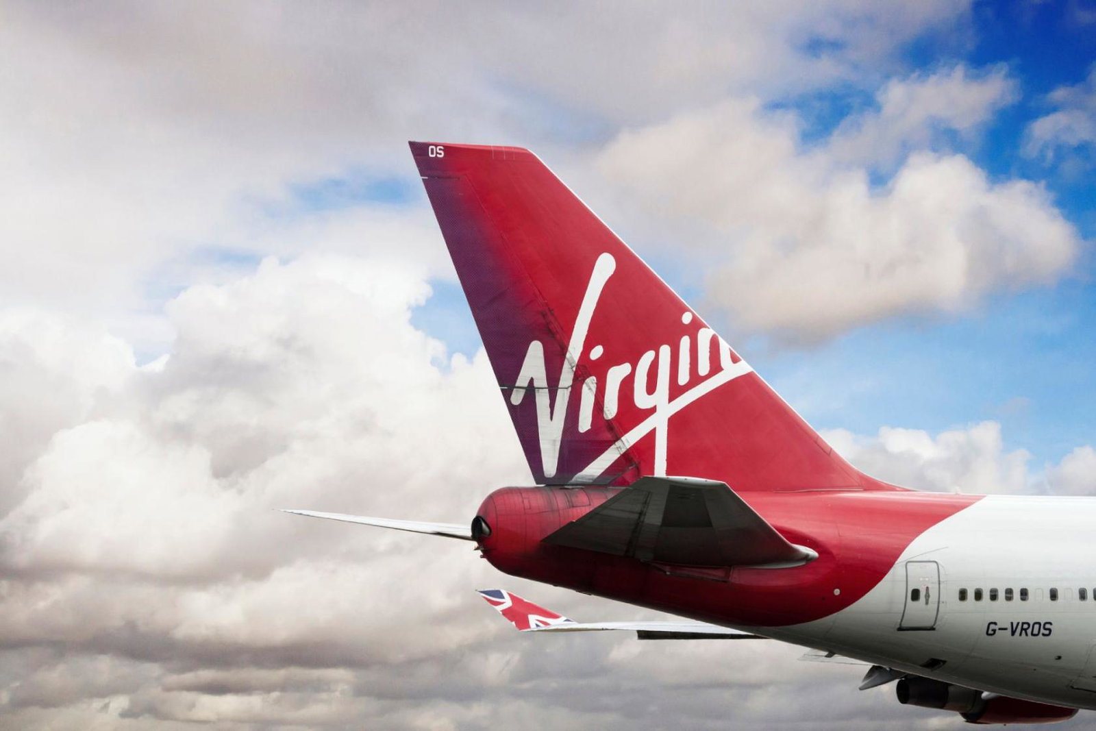 A Virgin Atlantic aircraft pictured stationary at an airport
