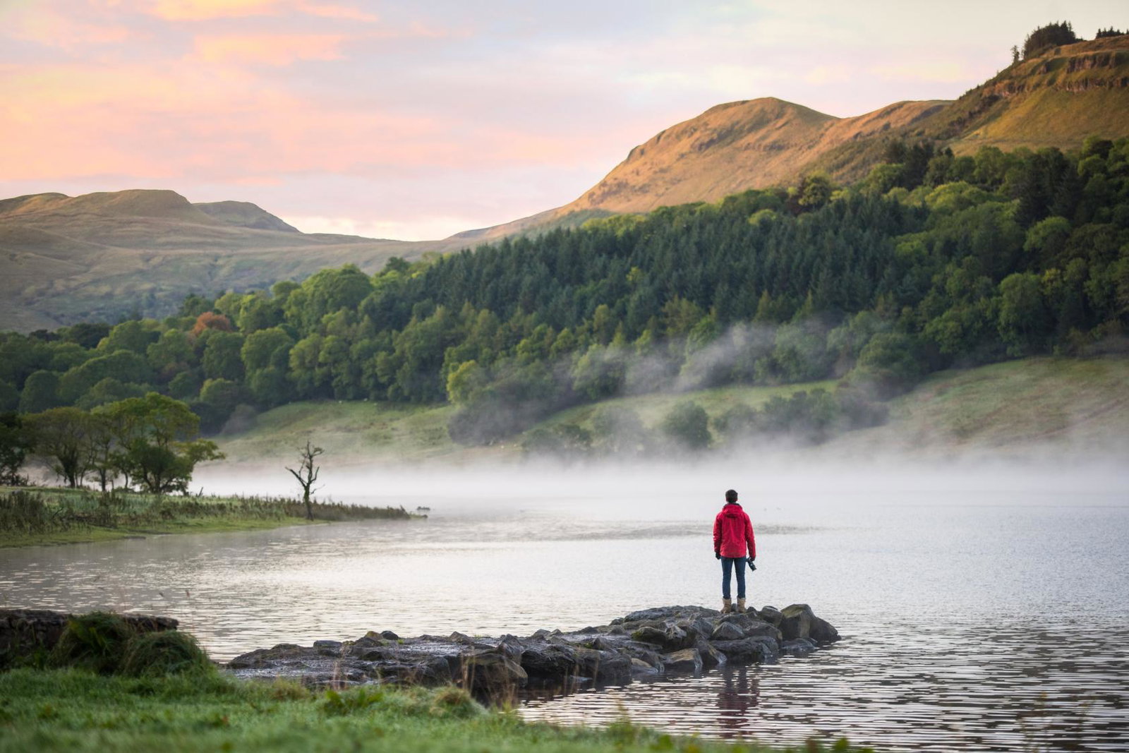 Glencar Lake in County Leitrim