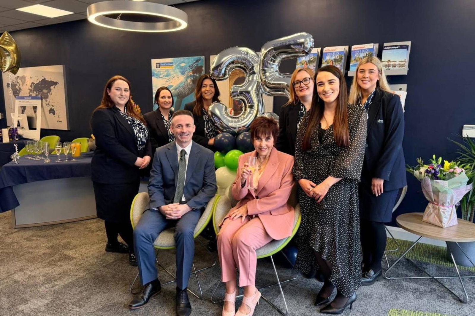 Downe Travel's anniversary celebrations