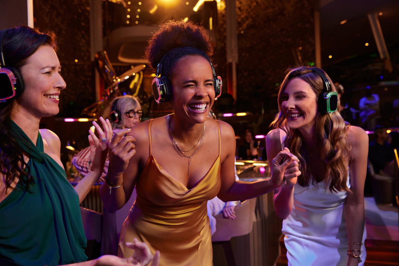 People smiling on a Celebrity Cruise