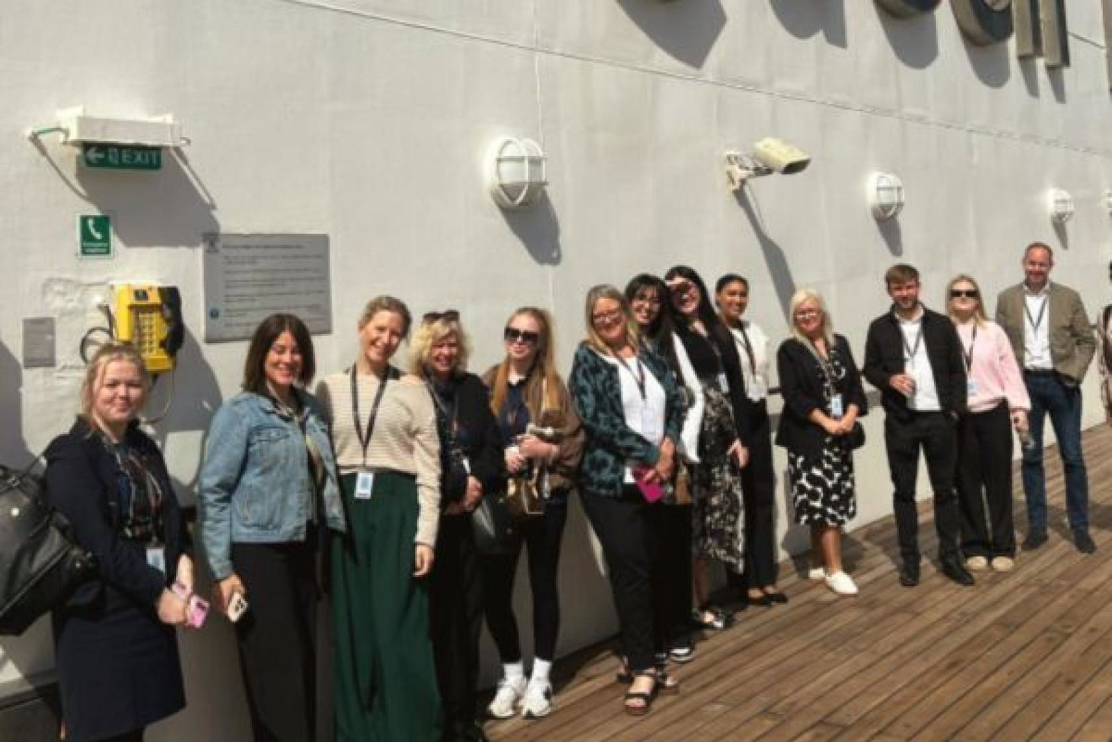 QM2 ship visit 