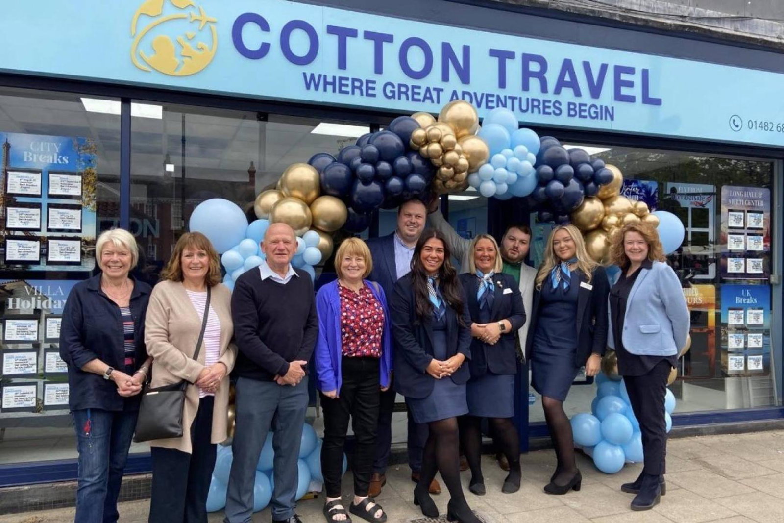 Cotton Travel's storefront