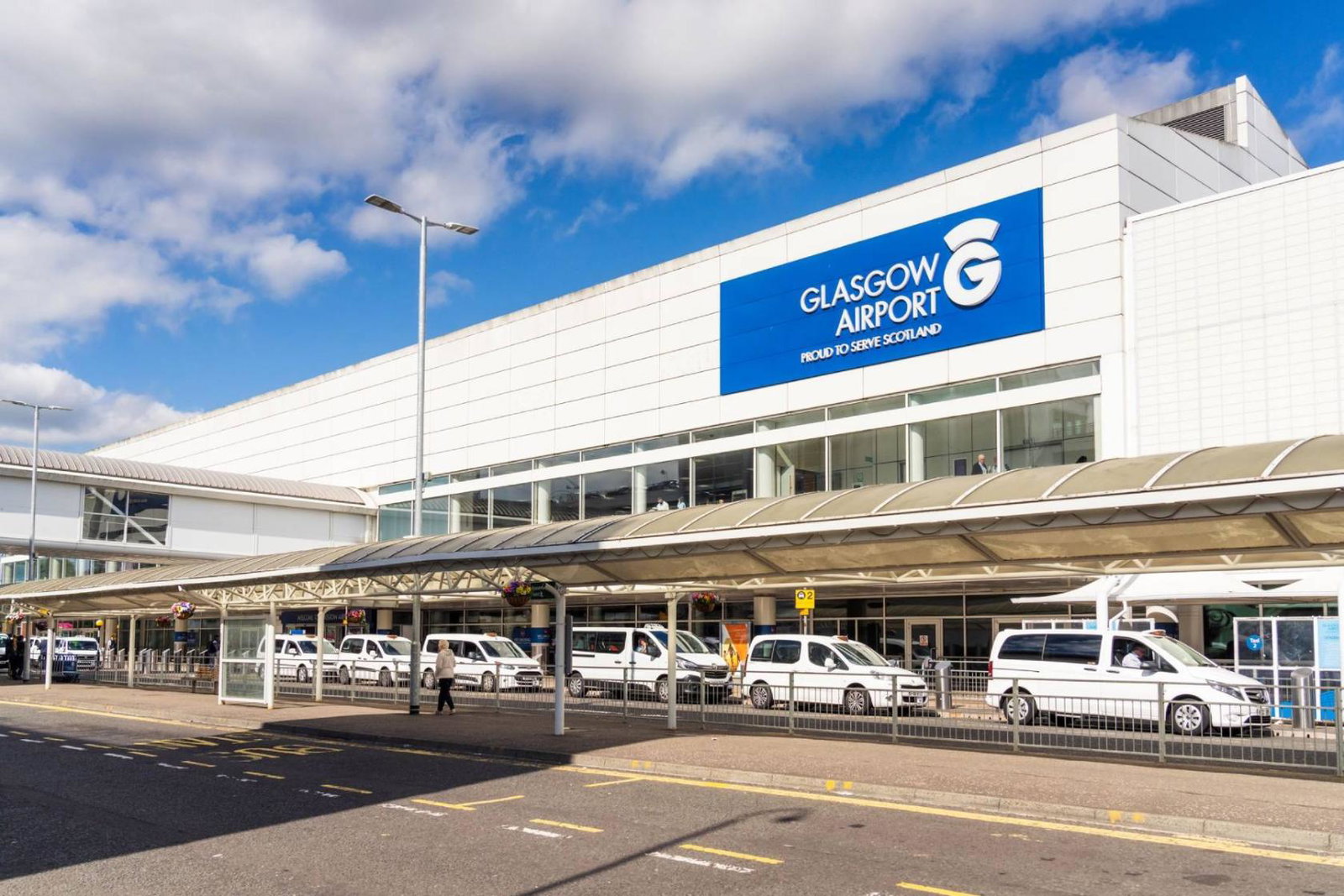 Front of Glasgow airport
