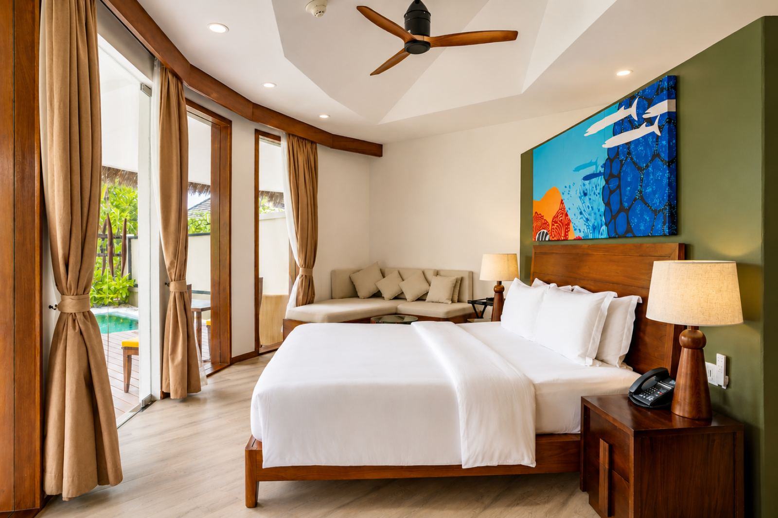 Angsana velavaru's refreshed pool villa