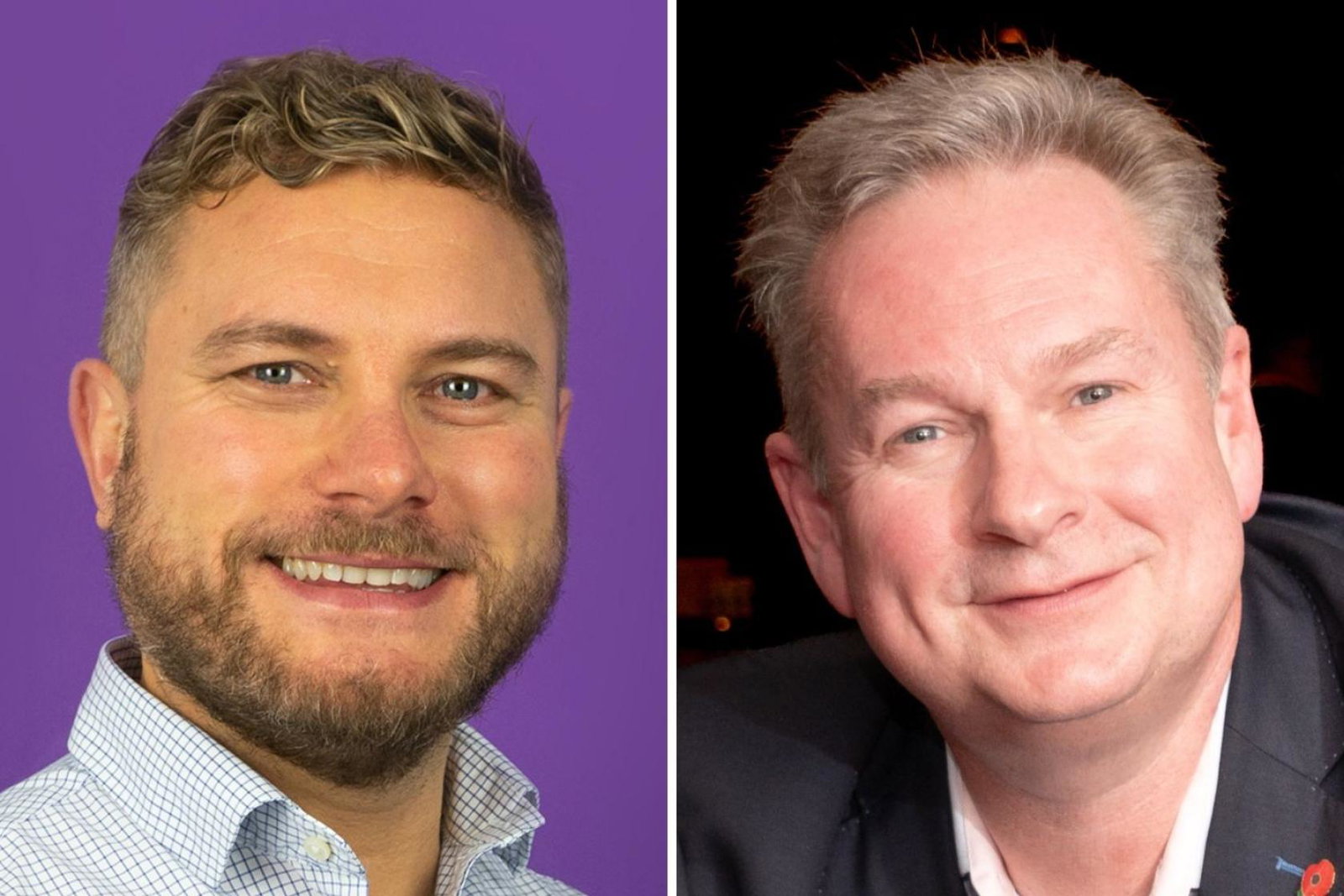 Inspiretec's Richard Baker and founder Simon Powell